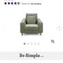 New in box Malory express armchair Image 2