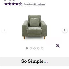 New in box Malory express armchair