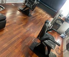2 barbering chairs