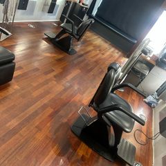 2 barbering chairs