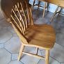 Farmhouse Antique Pine Table & Chairs Image 6