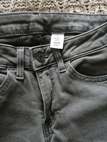 Grey jeans from H&M, low waist small fit, XS.