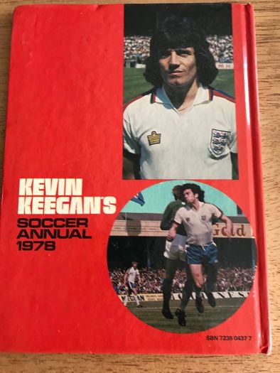 Vintage Kevin Keegan's Soccer Annual 1978+ Liverpool Annual 2013