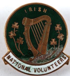Irish National Volunteers badge