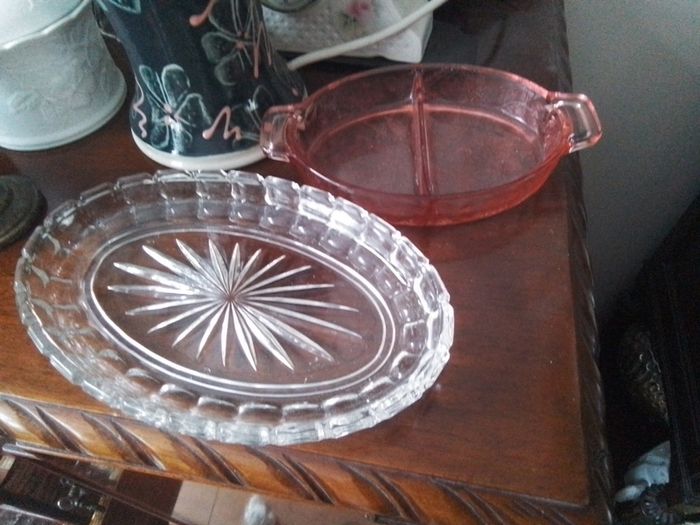 Two Ovel Serving Dishes