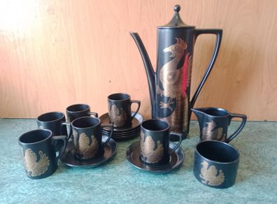 Vintage Portmeirion Poenix Coffe Set