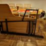 L-shaped / Corner Office Desk + Drawer Unit Image 7