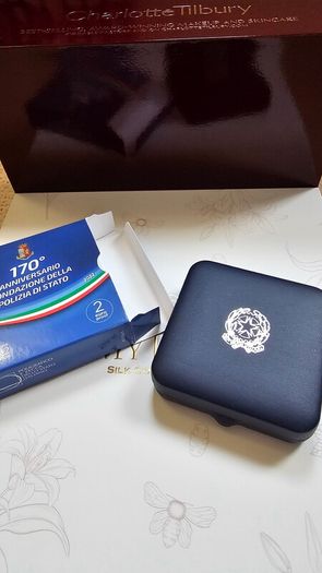 2022 Italian Proof State Police Limited Mintage Box And COA