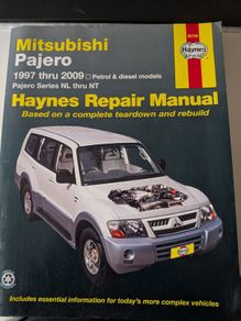 Mitsubishi Pajero Haynes Repair Manual 1997 thru 2009
