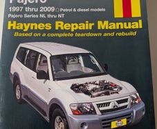 Mitsubishi Pajero Haynes Repair Manual 1997 thru 2009