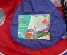 rocket play tent with ball of balls