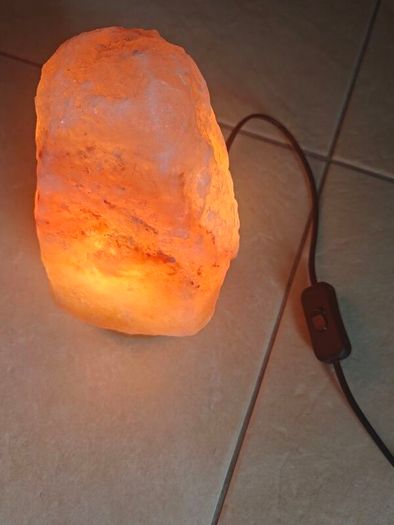Himalayan Salt Lamp  Working, Bulb Included