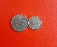 2 Irish 5p 1978/1998
