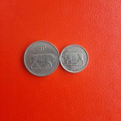 2 Irish 5p 1978/1998