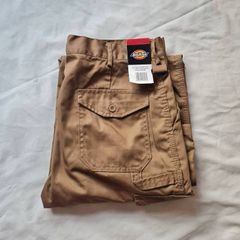 Dickies r hawk super trs khaki Size 34 regular zip fly 32" leg brand new
