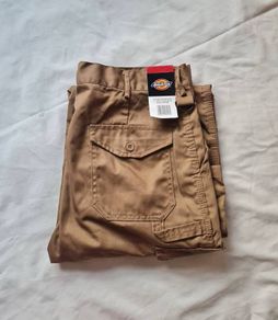 Dickies r hawk super trs khaki Size 34 regular zip fly 32" leg brand new