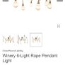 Cristol Record Winery x 6 light pendant Image 5