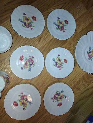 21 Piece Royal Tara Fine Bone China
