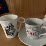 6 coffee mugs and saucers Image 2