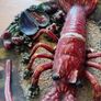 rare alvaro jose crab lobster wall plates Image 10