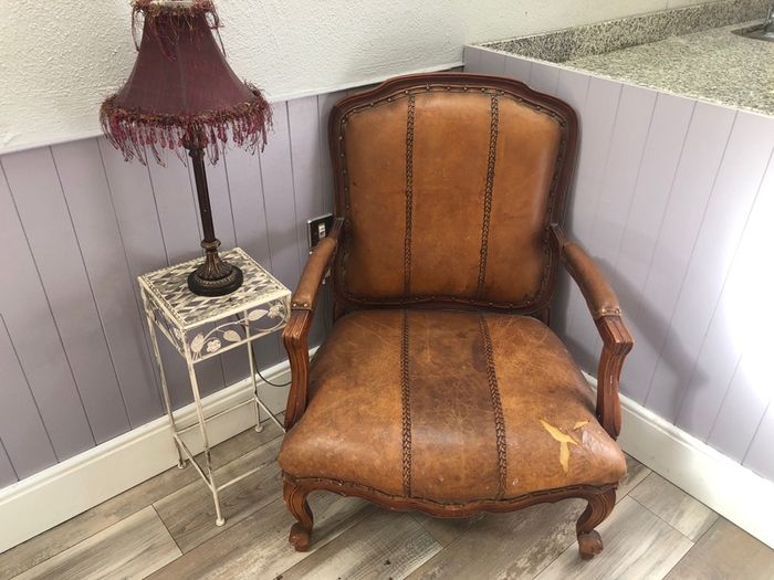 Leather chair
