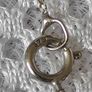 9ct white gold necklace Image 5