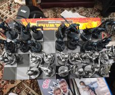 star wars chess set. Missing 5 pieces