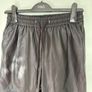 Ladies leather look trousers Image 3
