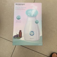 facial sauna silver crest