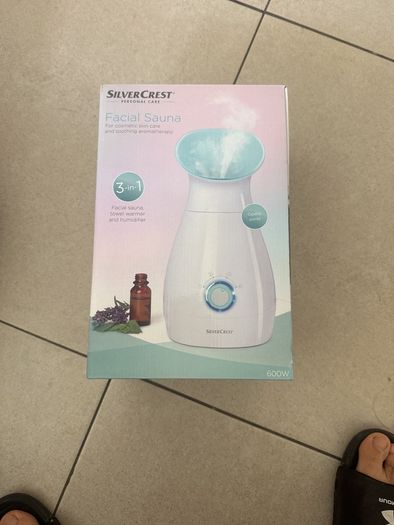 facial sauna silver crest
