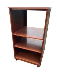 BookShelf /Dumb Waiter / Stereo Shelf - On Wheels
