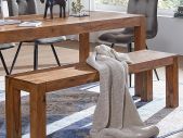 Dining Room Bench Solid Wood Sheesham Wood 160CM