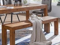 main image for ad Dining Room Bench Solid Wood Sheesham Wood 160CM