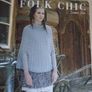 Folk Chic, Debbie Bliss knitting book, Knitting patterns, Craft supplies,Hobbies Image 7