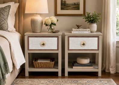 Pair of bedside tables