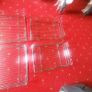 4 heavy stainless steel shelving boxes Image 2