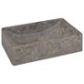 Sink Grey 45x30x12 cm Marble Image 4