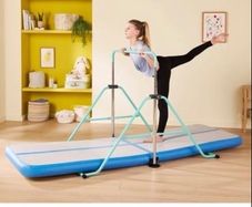 gymnastics mat and bar