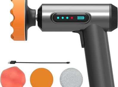 Car Waxing Polishing Sanding Machine Wireless Car Paint Scratch Repair Windscreen Glass Oil Film Remove Machine leather care