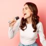 Pearlescent Bluetooth Speaker with Mic Beige Image 6