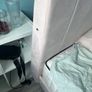King size bed only no mattress Image 2