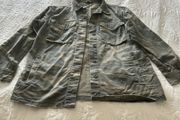 Topshop Camo/Khaki Jacket UK 12