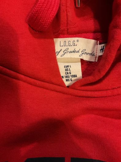 H&M Mens Hoodie Size L
