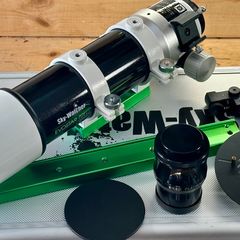 SkyWatch ED72 Pro refractor with accessories