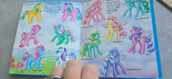 pamphlet  1 HTF US 1986 MLP G1 My Little Pony