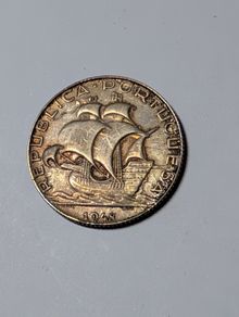 Portugal Silver Caravel 1948