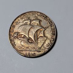 Portugal Silver Caravel 1948