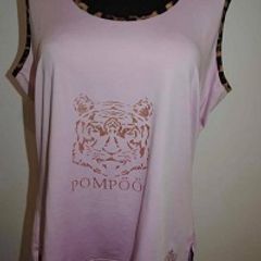 Genuine Princess POMPOOS design by HARALD GLOCKLER stunning tiger print top size UK18/20 EU46/48 Postage included