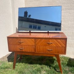 Vintage Dressing Table/ Vanity Unit.