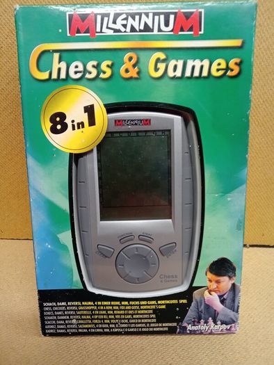 Millennium Chess  / 8 In 1 / Pocket Electronic Game